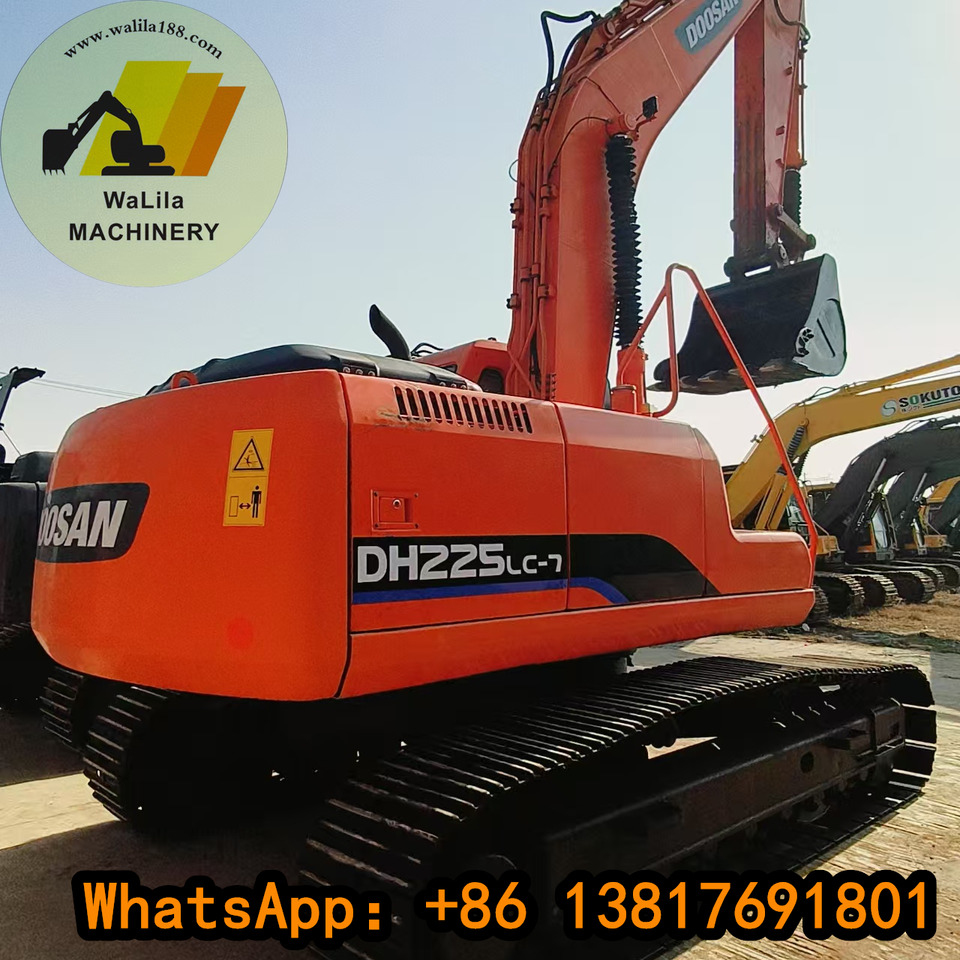 DOOSAN DH225 - Ekskavator perayap: gambar 1 DOOSAN DH225 - Ekskavator perayap: gambar 1