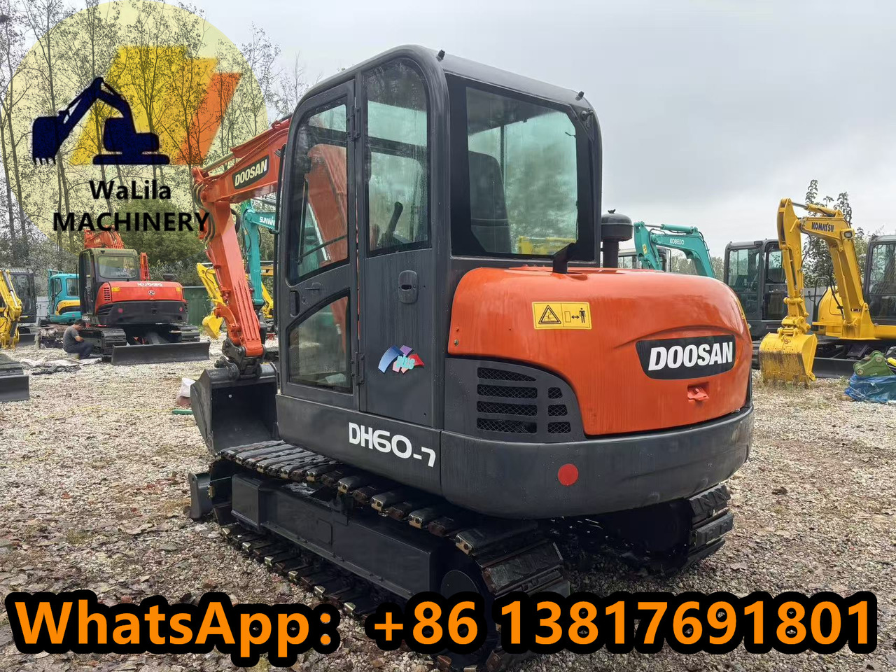DOOSAN DH60 - Ekskavator mini: gambar 3 DOOSAN DH60 - Ekskavator mini: gambar 3