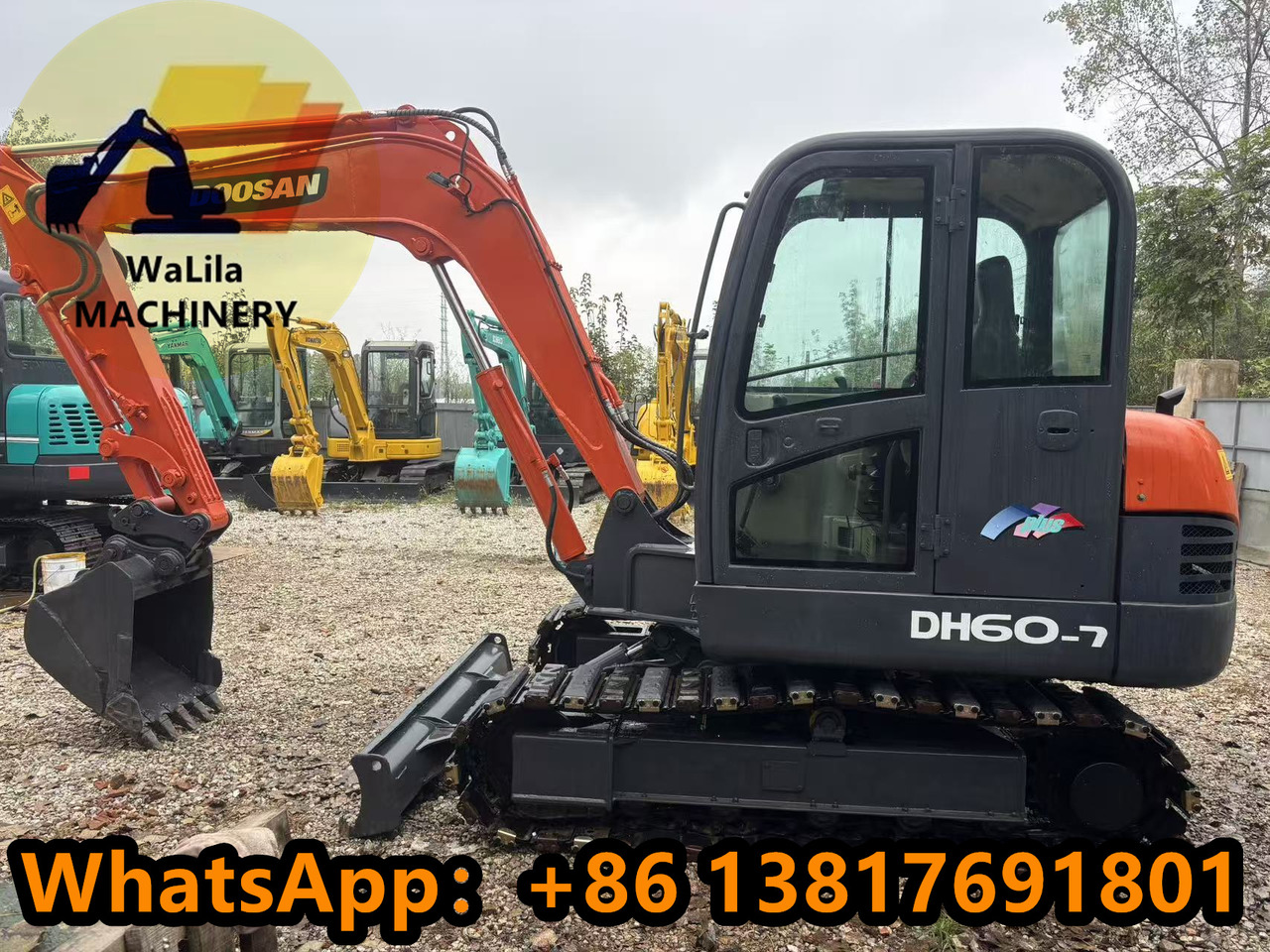 DOOSAN DH60 - Ekskavator mini: gambar 1 DOOSAN DH60 - Ekskavator mini: gambar 1