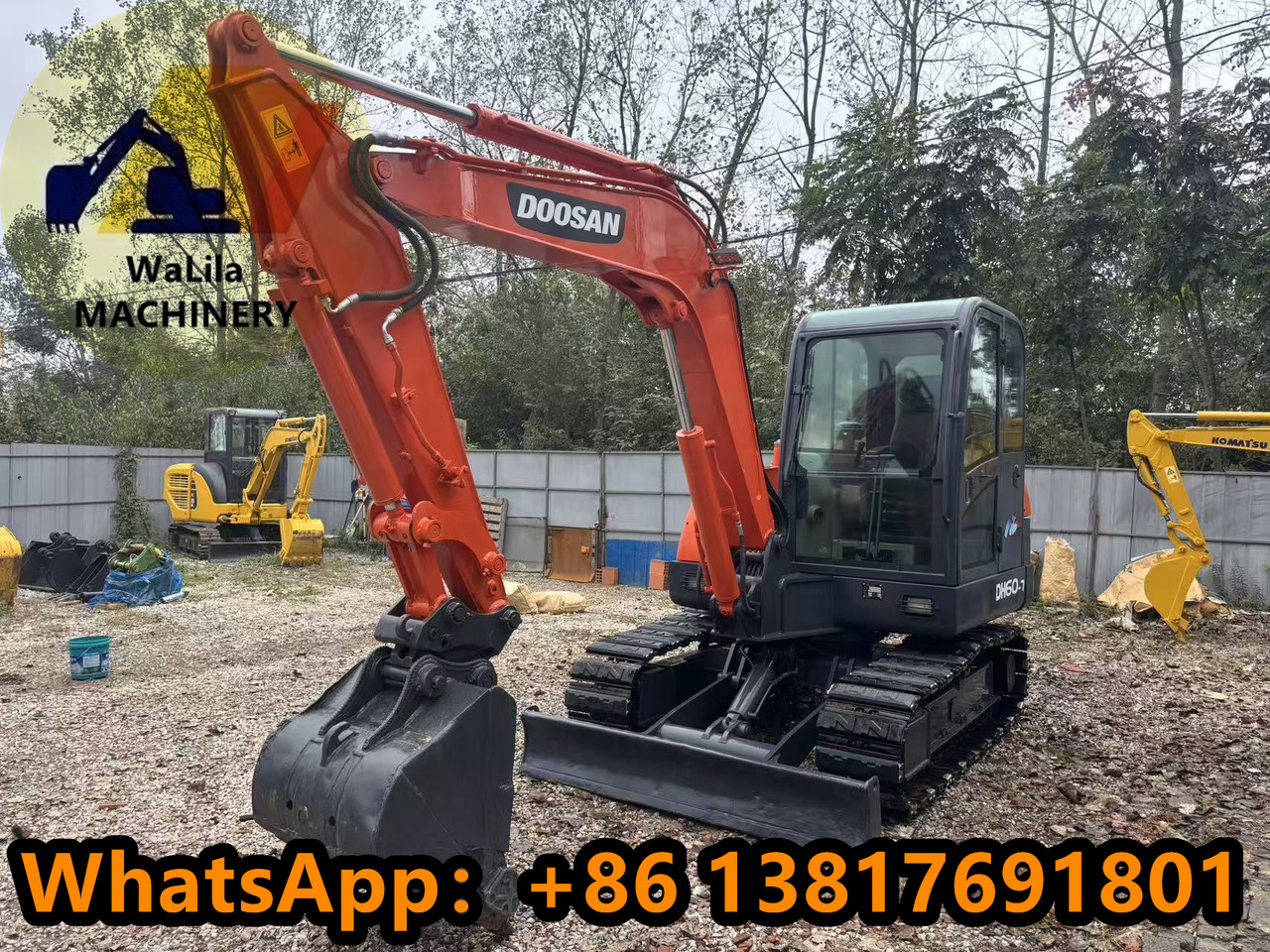 DOOSAN DH60 - Ekskavator mini: gambar 4 DOOSAN DH60 - Ekskavator mini: gambar 4