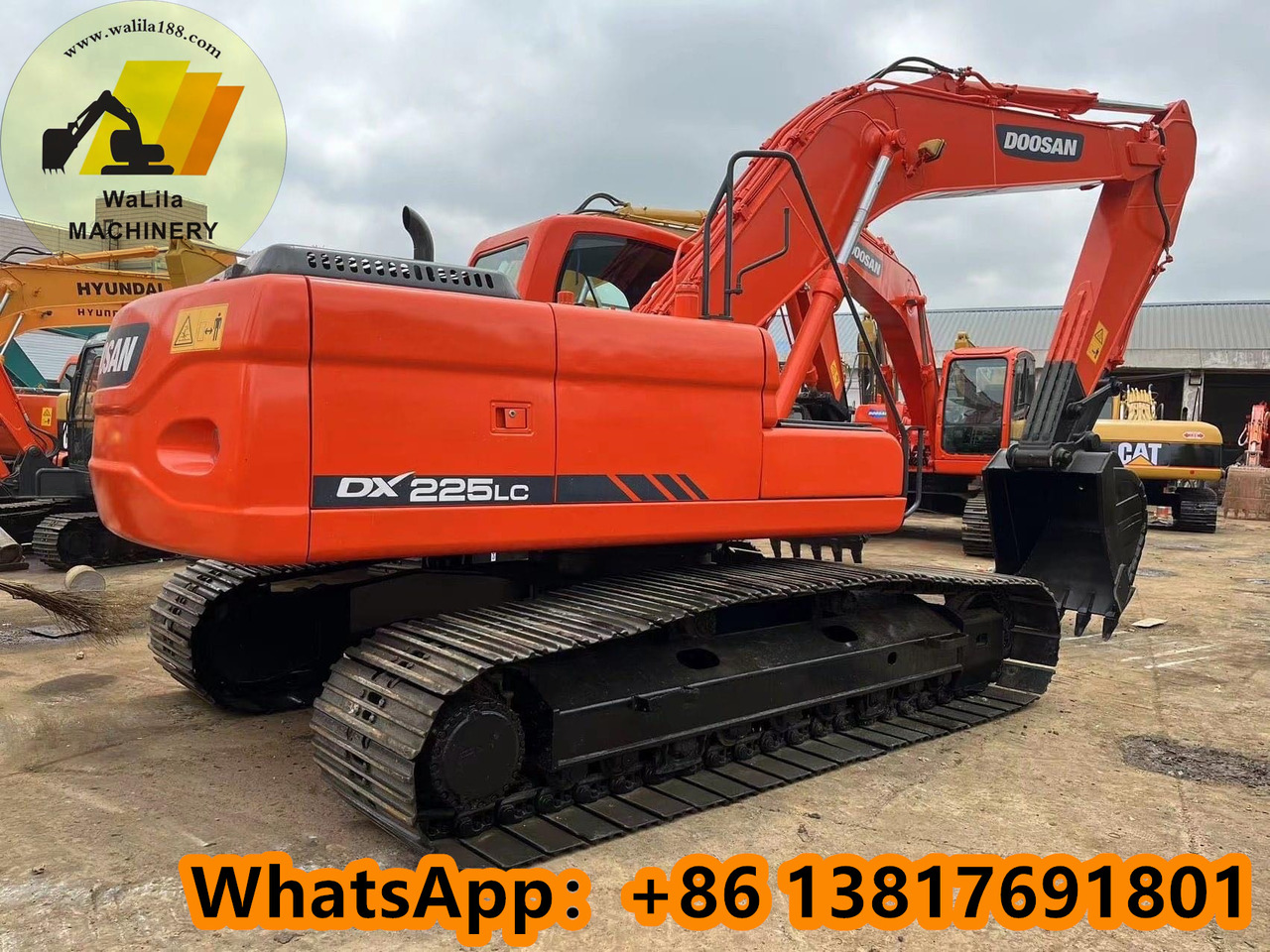 DOOSAN DX225 - Ekskavator perayap: gambar 1 DOOSAN DX225 - Ekskavator perayap: gambar 1