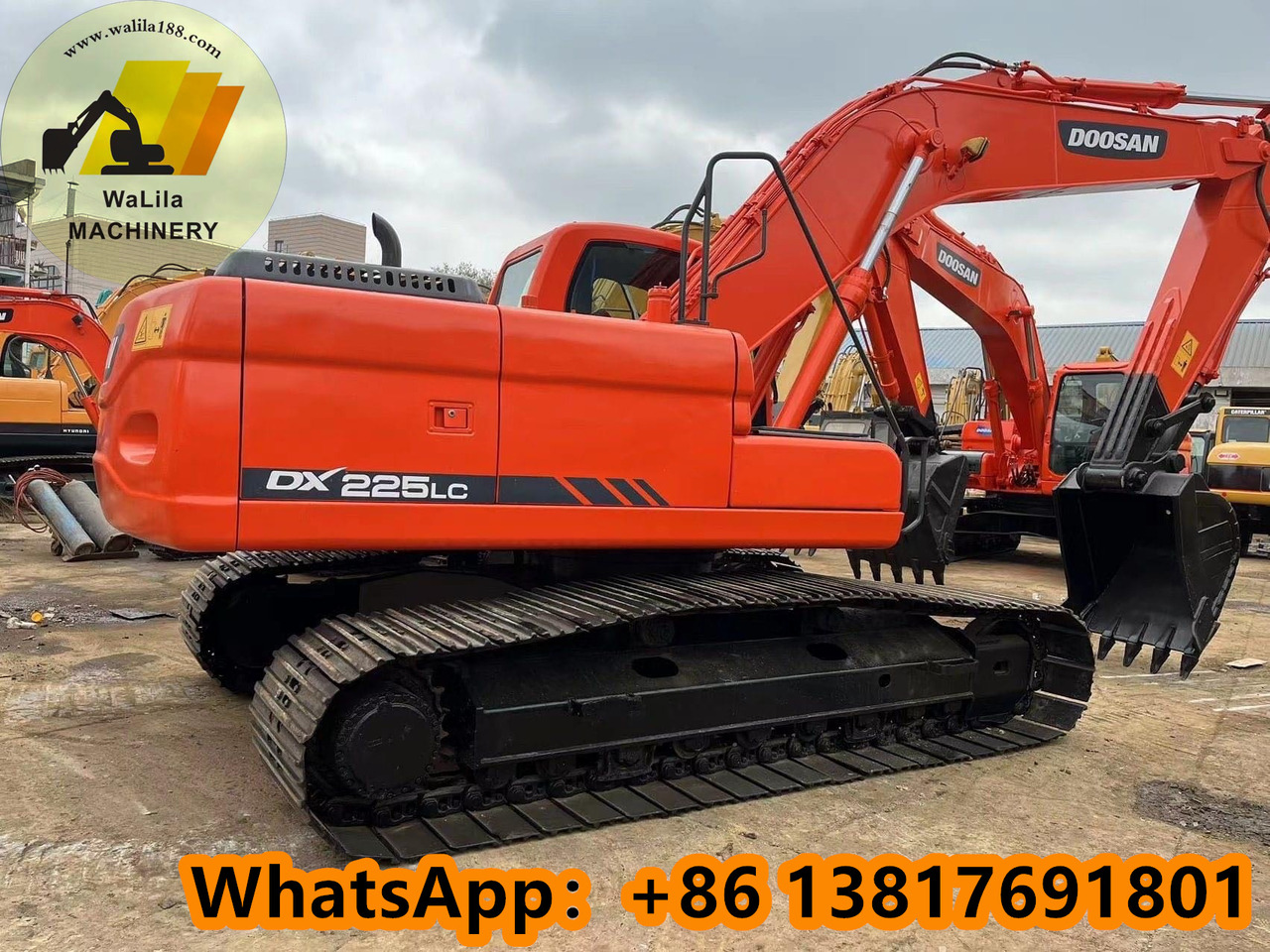 DOOSAN DX225 - Ekskavator perayap: gambar 4 DOOSAN DX225 - Ekskavator perayap: gambar 4