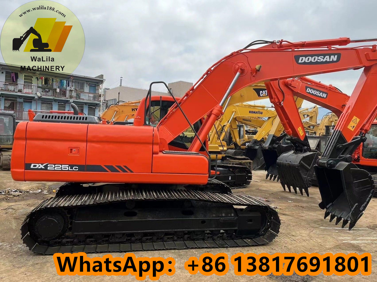 DOOSAN DX225 - Ekskavator perayap: gambar 5 DOOSAN DX225 - Ekskavator perayap: gambar 5