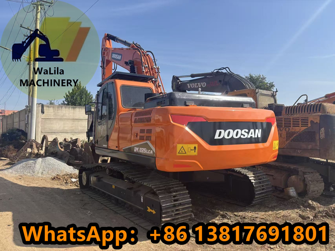 DOOSAN DX225LCA - Ekskavator perayap: gambar 1 DOOSAN DX225LCA - Ekskavator perayap: gambar 1