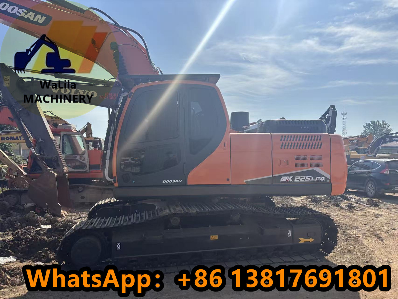 DOOSAN DX225LCA - Ekskavator perayap: gambar 3 DOOSAN DX225LCA - Ekskavator perayap: gambar 3