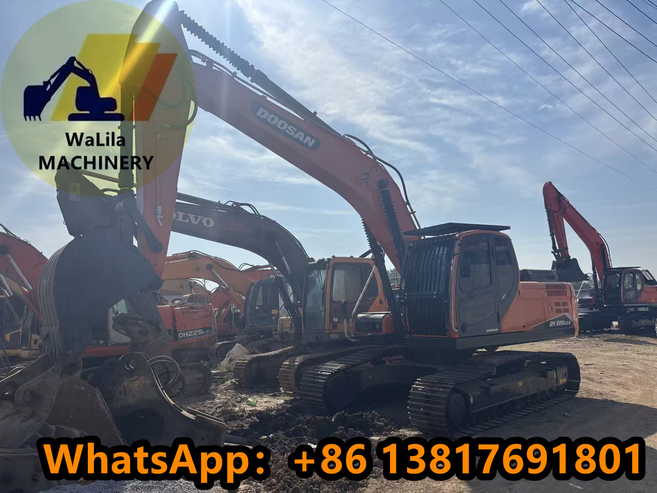 DOOSAN DX225LCA - Ekskavator perayap: gambar 2 DOOSAN DX225LCA - Ekskavator perayap: gambar 2