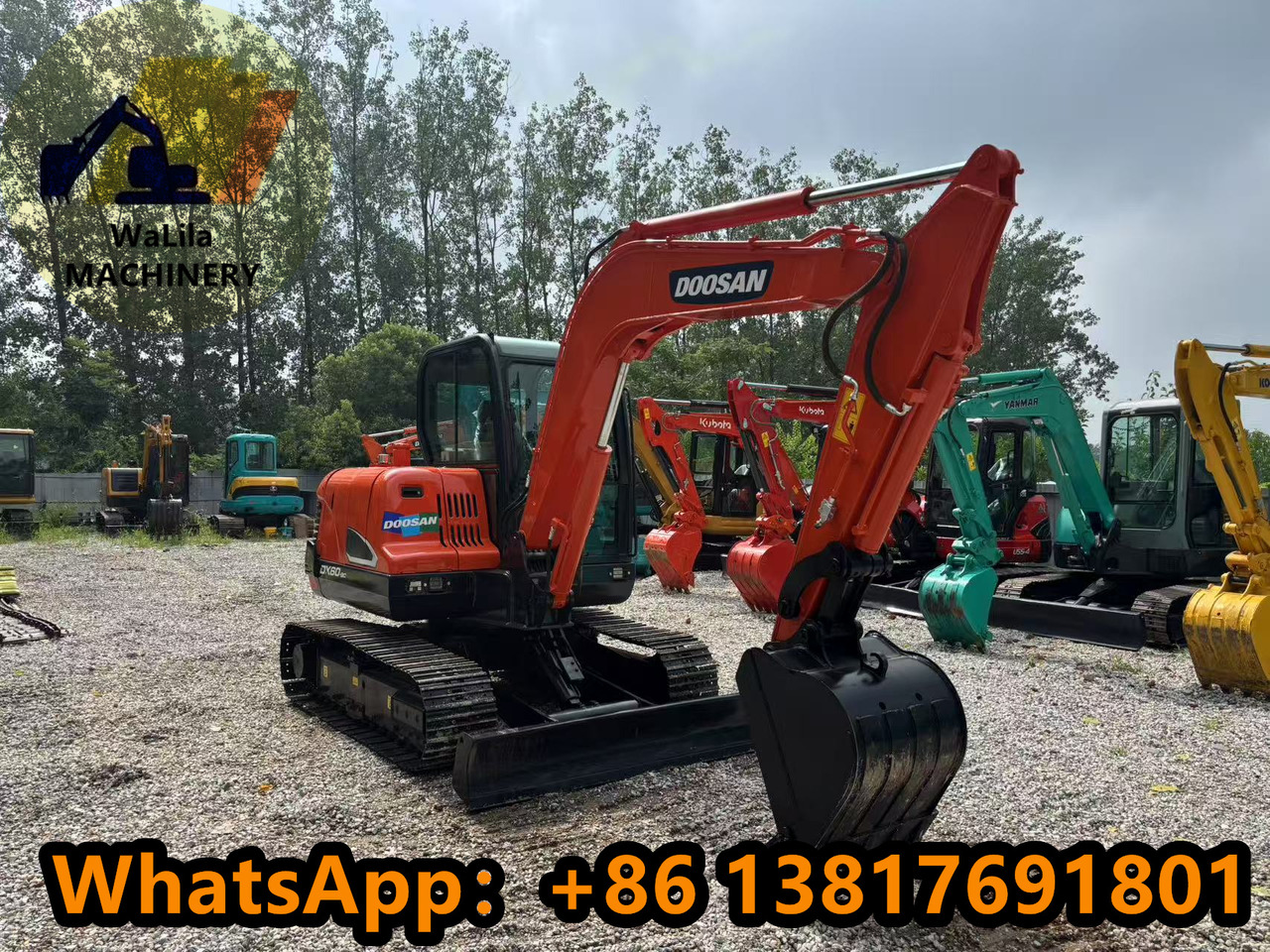 DOOSAN DX60-9 - Ekskavator mini: gambar 2 DOOSAN DX60-9 - Ekskavator mini: gambar 2
