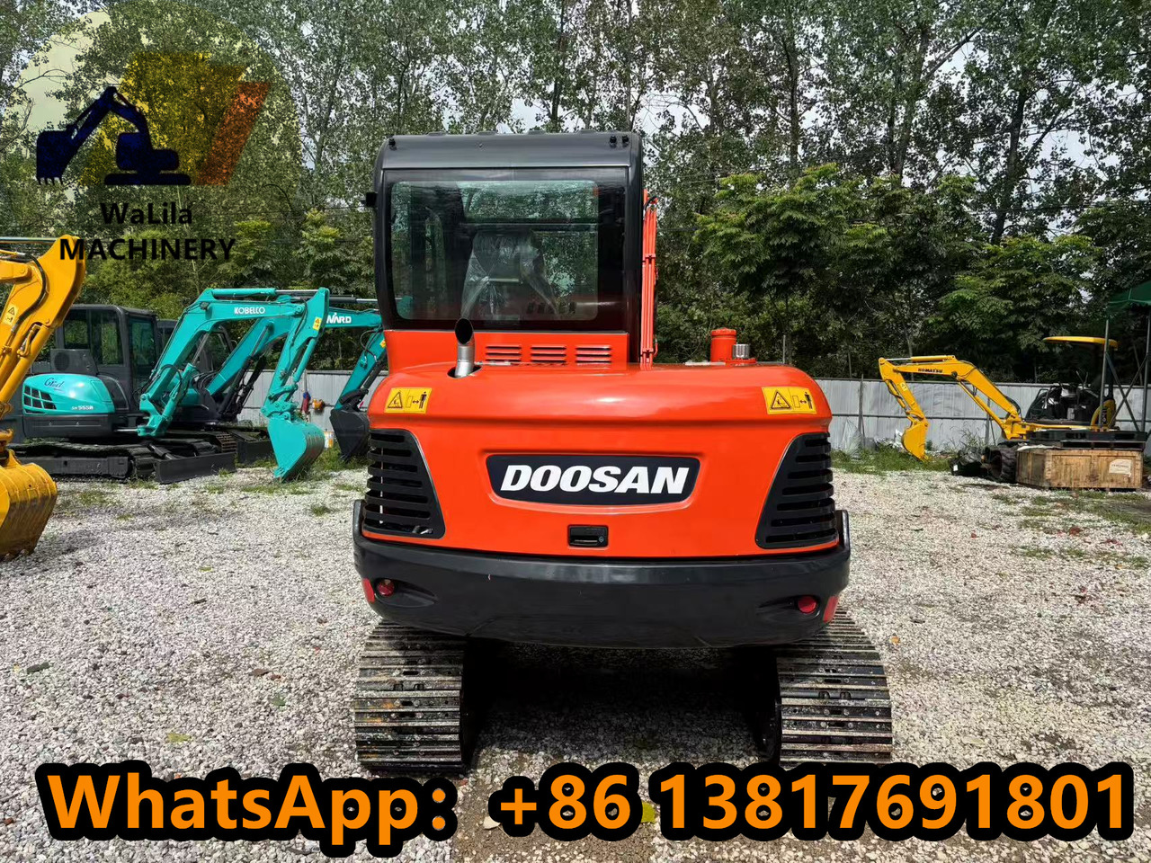 DOOSAN DX60-9 - Ekskavator mini: gambar 3 DOOSAN DX60-9 - Ekskavator mini: gambar 3