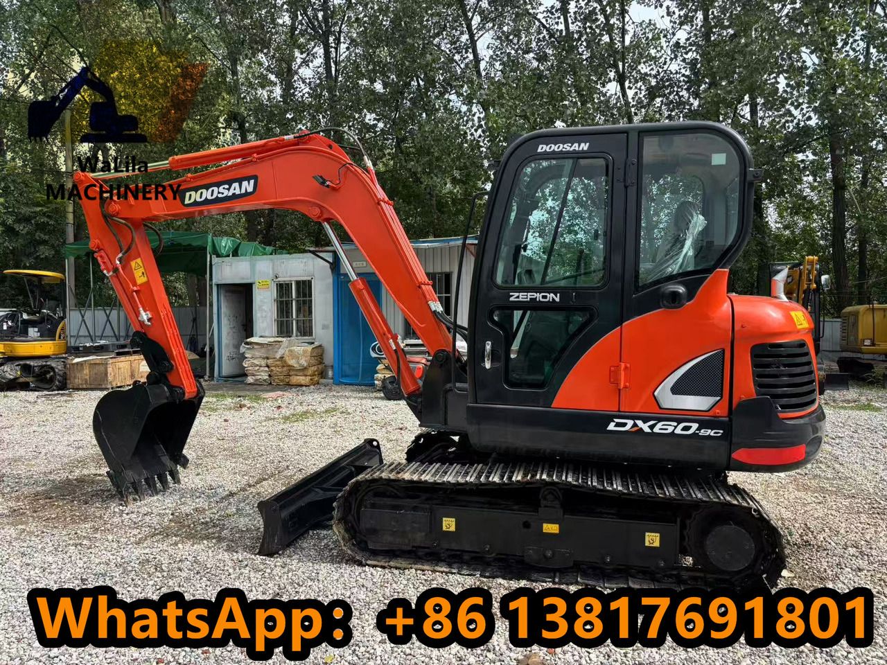 DOOSAN DX60-9 - Ekskavator mini: gambar 4 DOOSAN DX60-9 - Ekskavator mini: gambar 4