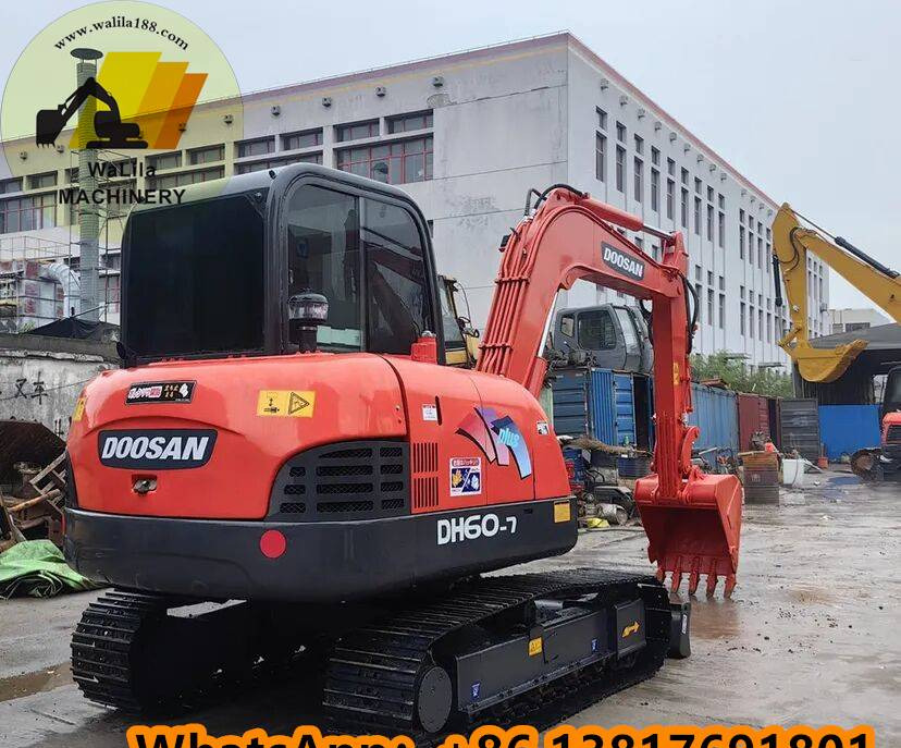 Doosan DH 60-7 - Ekskavator mini: gambar 3 Doosan DH 60-7 - Ekskavator mini: gambar 3