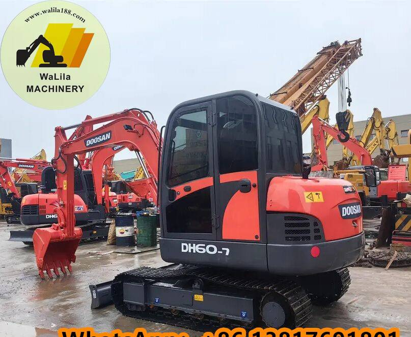 Doosan DH 60-7 - Ekskavator mini: gambar 5 Doosan DH 60-7 - Ekskavator mini: gambar 5