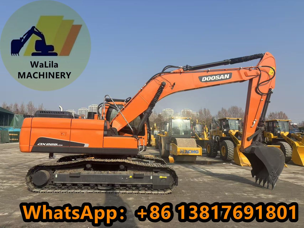 Doosan DX225LC-9C - Ekskavator perayap: gambar 1 Doosan DX225LC-9C - Ekskavator perayap: gambar 1