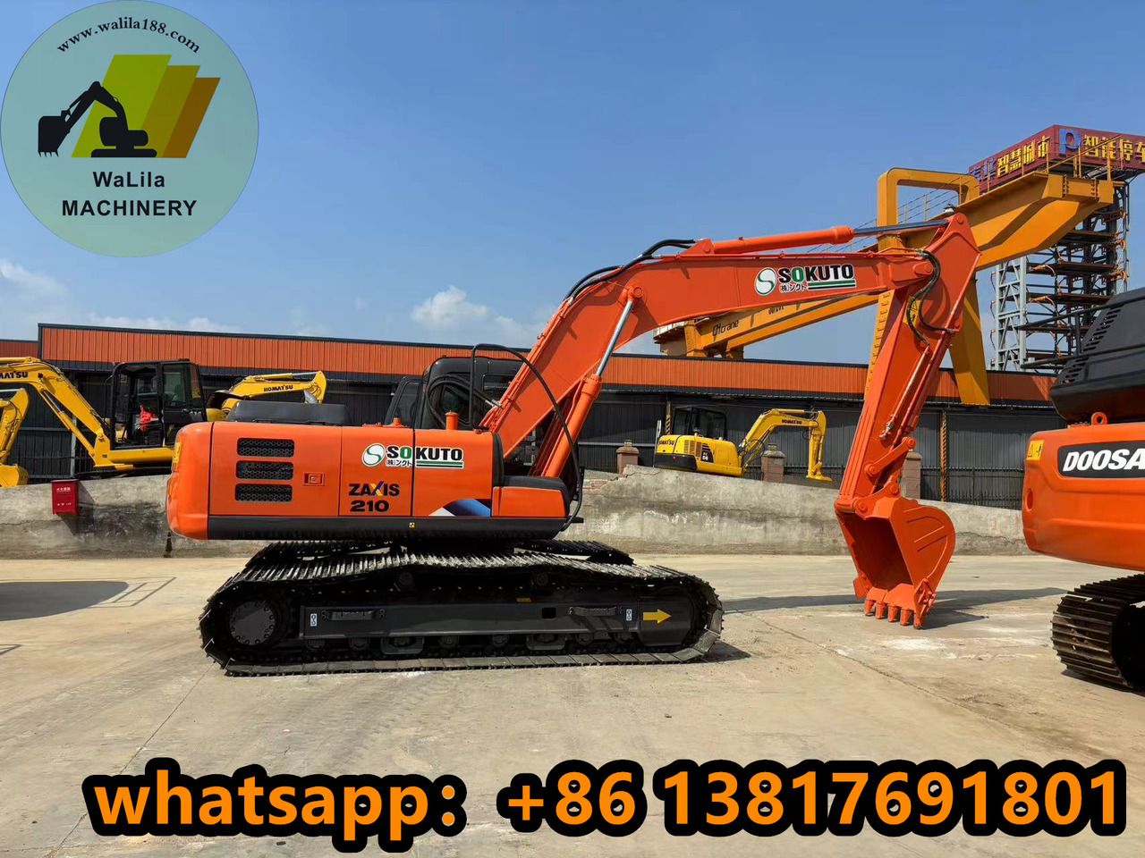 Ekskavator perayap HITACHI ZX210-3G: gambar 9