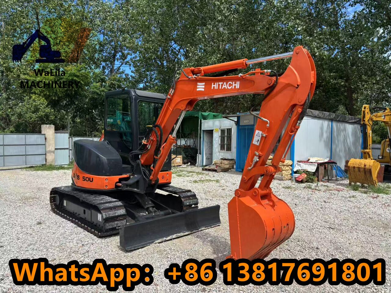 HITACHI ZX50 - Ekskavator mini: gambar 4 HITACHI ZX50 - Ekskavator mini: gambar 4