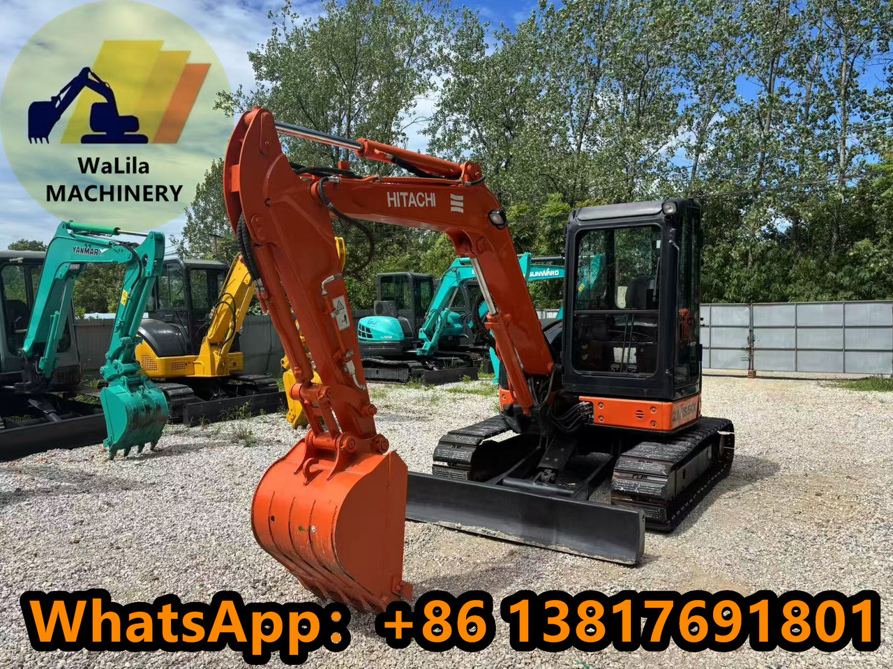 HITACHI ZX50US - Ekskavator mini: gambar 3 HITACHI ZX50US - Ekskavator mini: gambar 3