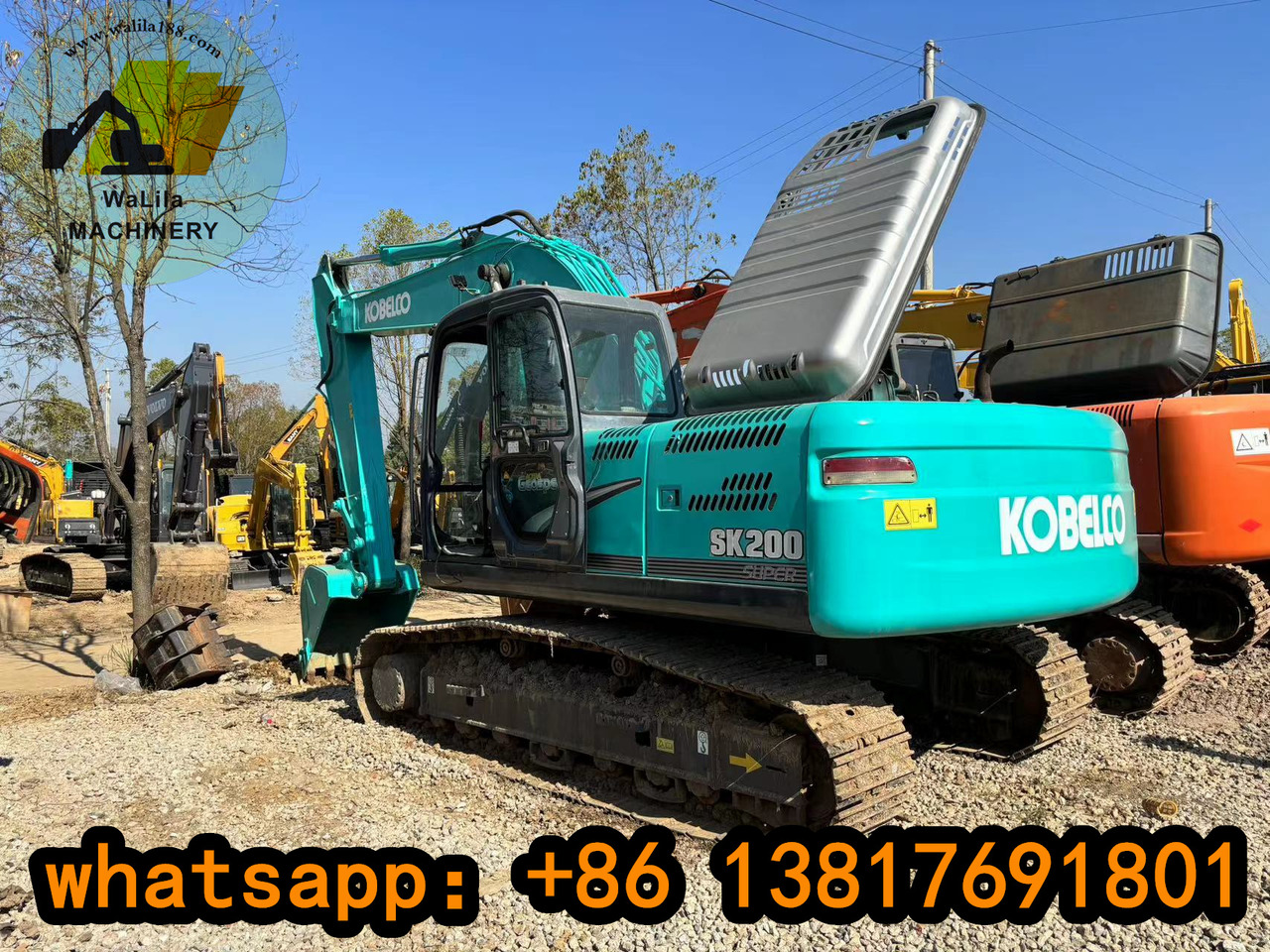 KOBELCO SK 200-8 - Ekskavator perayap: gambar 3 KOBELCO SK 200-8 - Ekskavator perayap: gambar 3