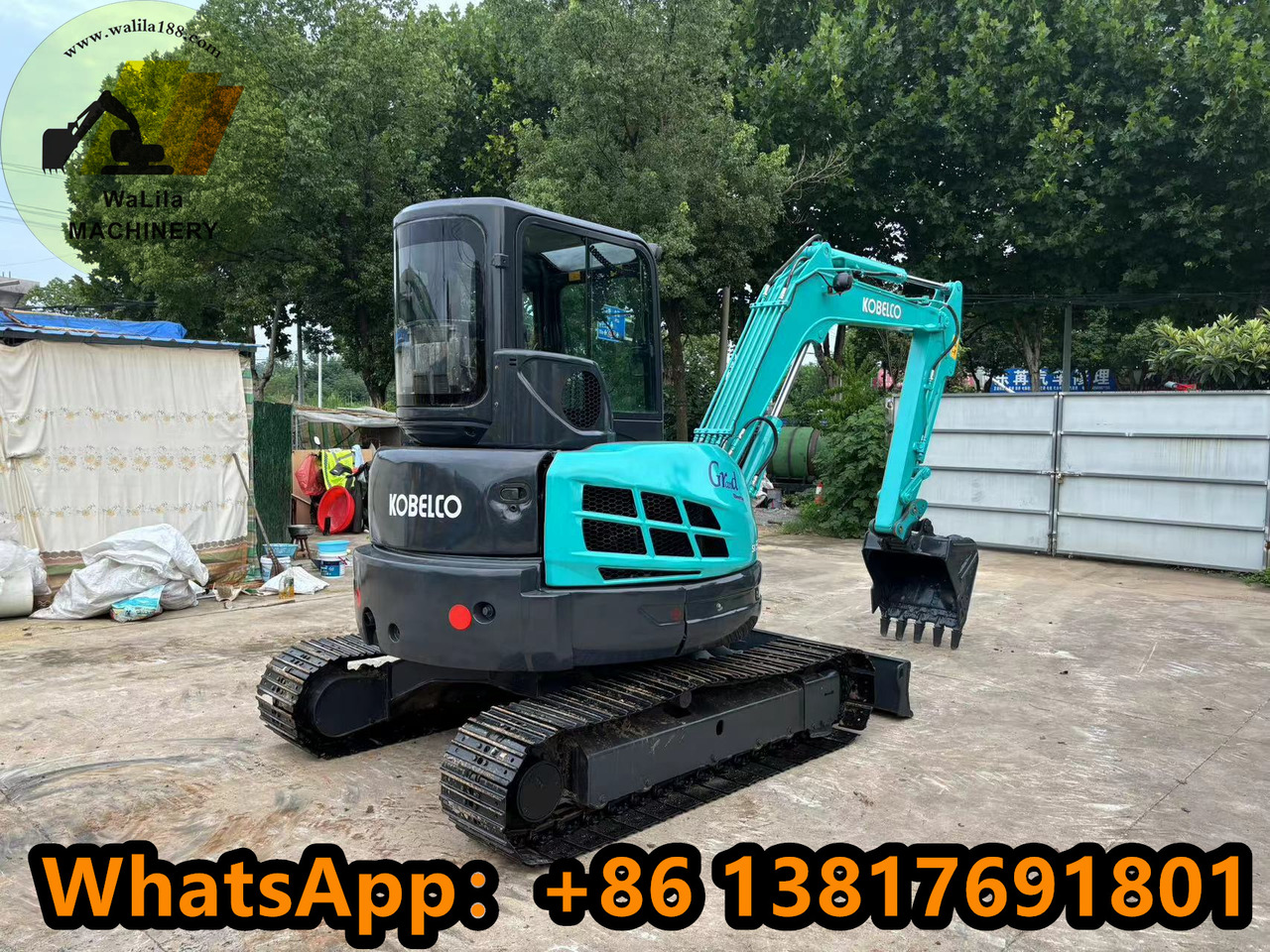 KOBELCO SK55 - Ekskavator mini: gambar 3 KOBELCO SK55 - Ekskavator mini: gambar 3