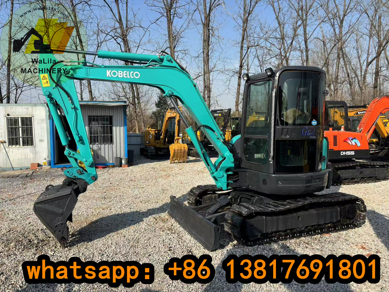 KOBELCO sk55 - Ekskavator mini: gambar 4 KOBELCO sk55 - Ekskavator mini: gambar 4