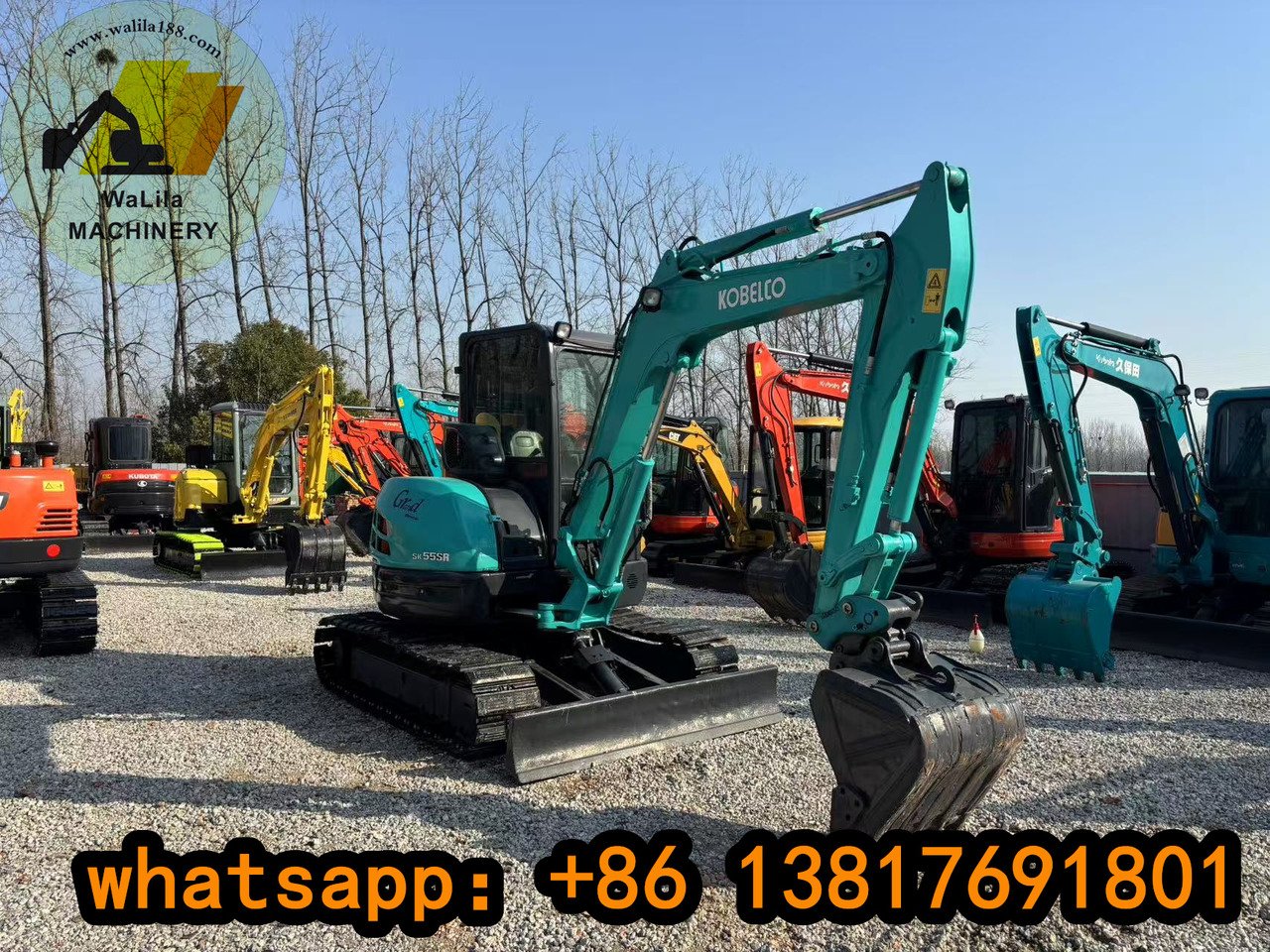 KOBELCO sk55 - Ekskavator mini: gambar 5 KOBELCO sk55 - Ekskavator mini: gambar 5