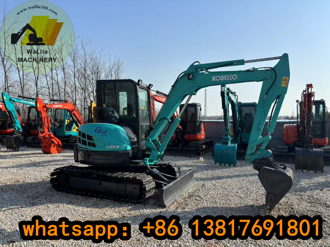 KOBELCO sk55 - Ekskavator mini: gambar 2 KOBELCO sk55 - Ekskavator mini: gambar 2