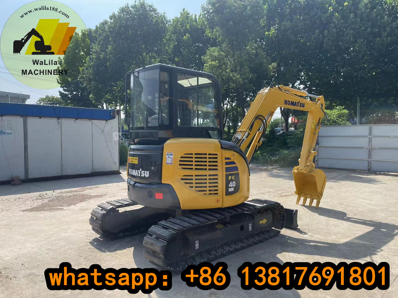 KOMATSU PC 40 MR-3 - Ekskavator mini: gambar 3 KOMATSU PC 40 MR-3 - Ekskavator mini: gambar 3