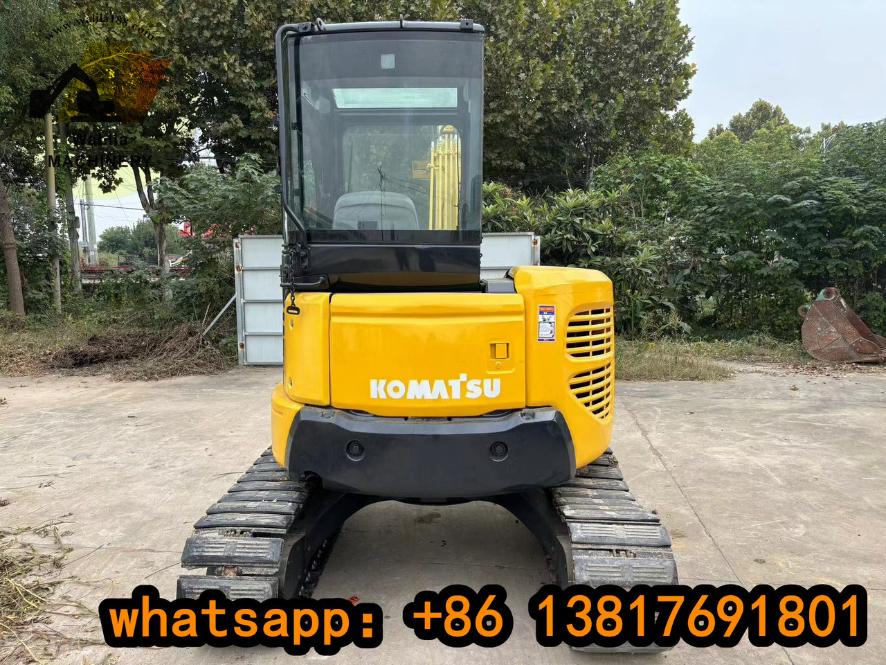 KOMATSU PC 55 MR-3 - Ekskavator mini: gambar 5 KOMATSU PC 55 MR-3 - Ekskavator mini: gambar 5