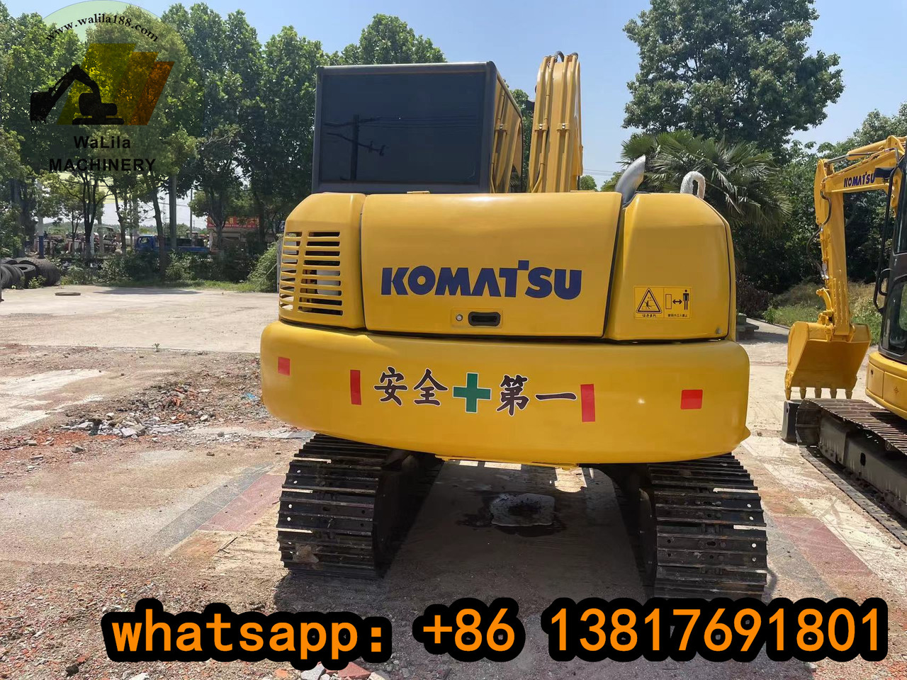 KOMATSU PC 70-8 - Ekskavator mini: gambar 4 KOMATSU PC 70-8 - Ekskavator mini: gambar 4