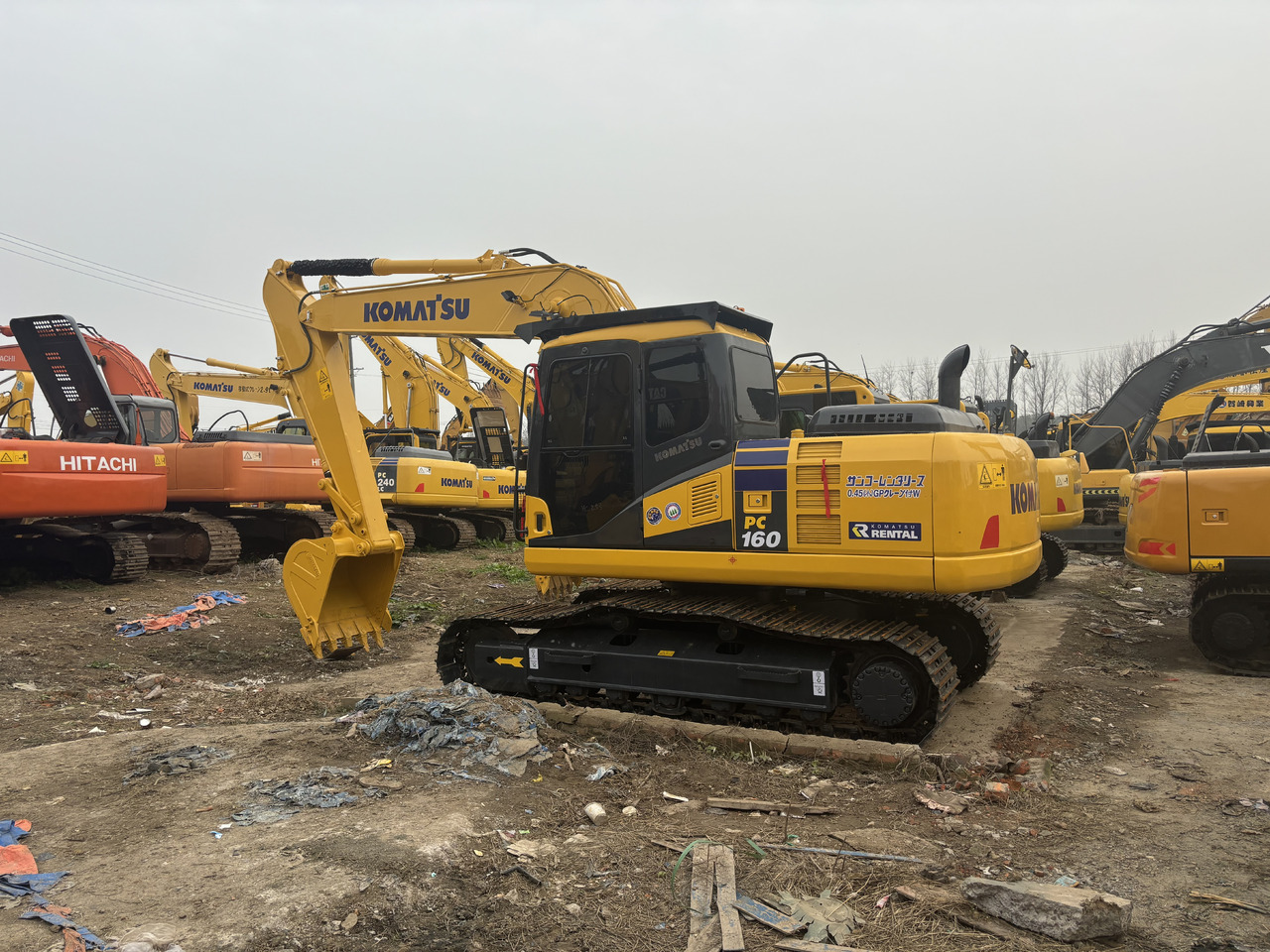 KOMATSU PC160 - Ekskavator perayap: gambar 2 KOMATSU PC160 - Ekskavator perayap: gambar 2