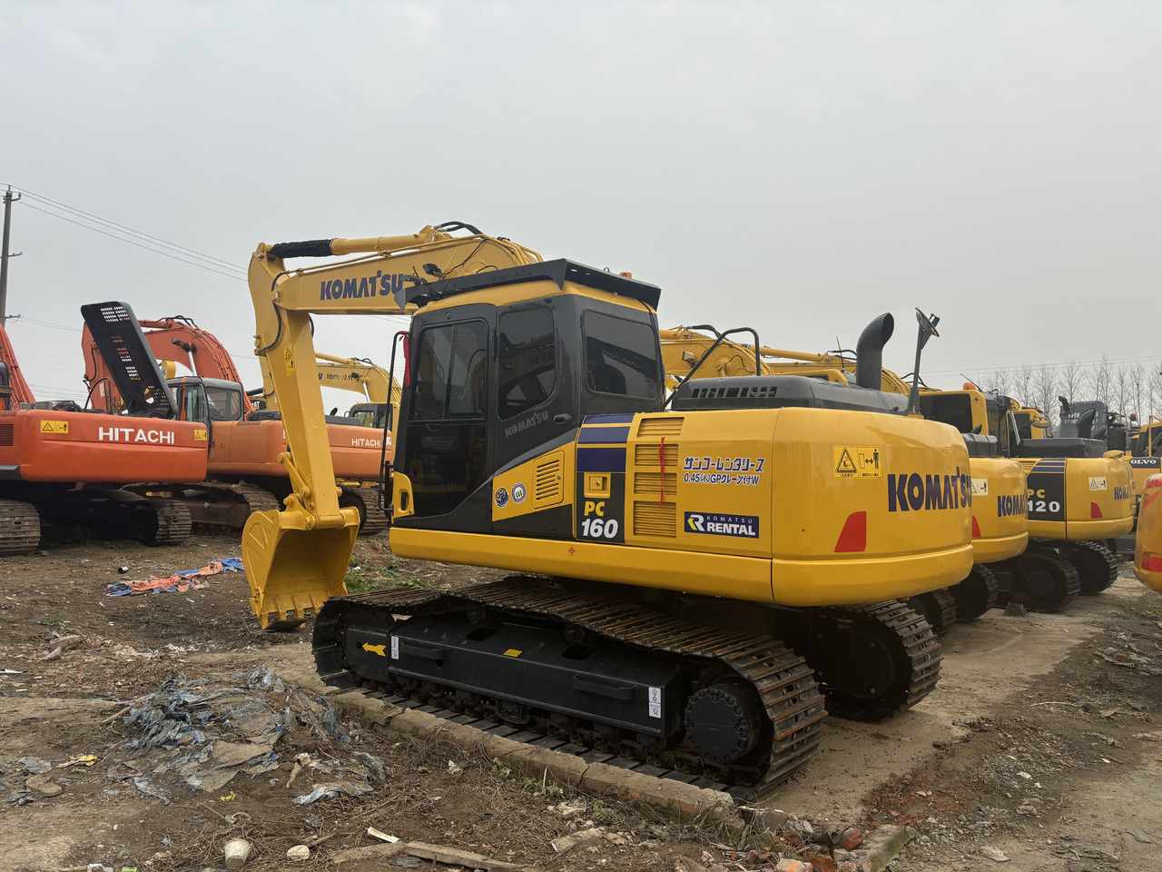 KOMATSU PC160 - Ekskavator perayap: gambar 1 KOMATSU PC160 - Ekskavator perayap: gambar 1