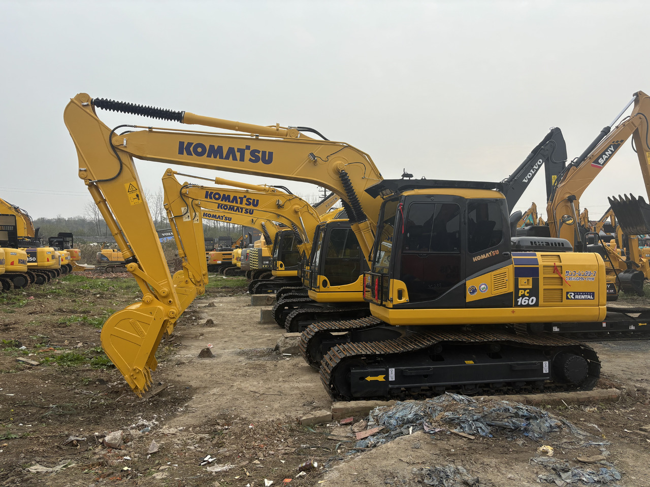 KOMATSU PC160 - Ekskavator perayap: gambar 5 KOMATSU PC160 - Ekskavator perayap: gambar 5
