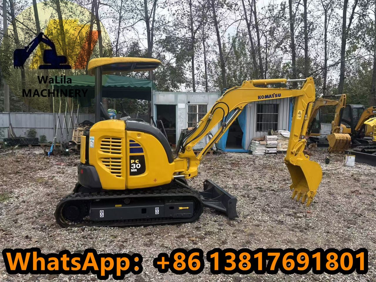 KOMATSU PC30MR - Ekskavator mini: gambar 1 KOMATSU PC30MR - Ekskavator mini: gambar 1
