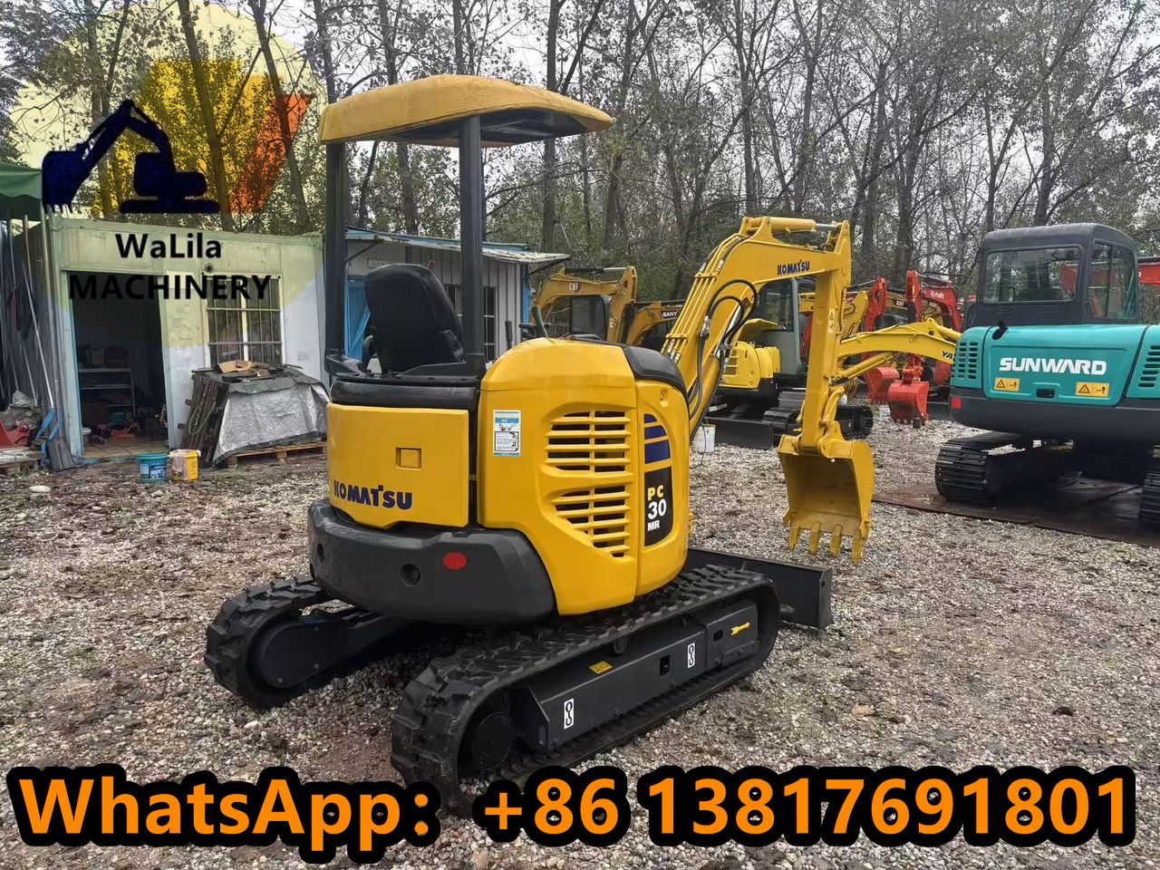 KOMATSU PC30MR - Ekskavator mini: gambar 3 KOMATSU PC30MR - Ekskavator mini: gambar 3