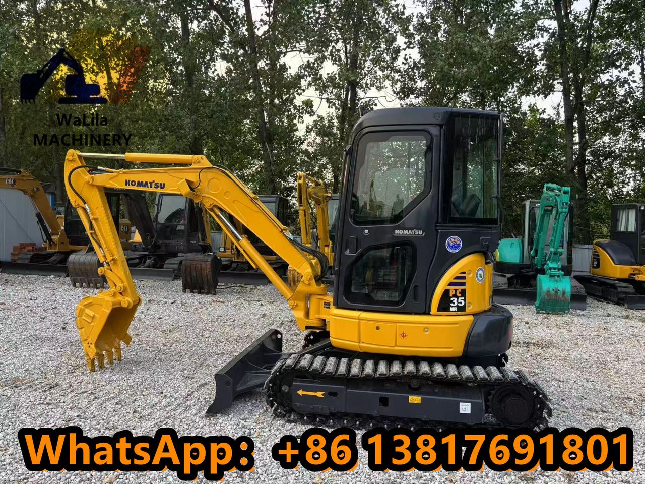 KOMATSU PC35MR-3 - Ekskavator mini: gambar 3 KOMATSU PC35MR-3 - Ekskavator mini: gambar 3