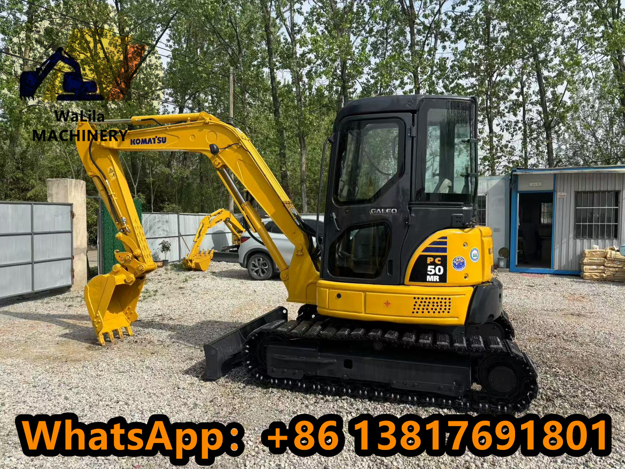 KOMATSU PC50-3 - Ekskavator mini: gambar 1 KOMATSU PC50-3 - Ekskavator mini: gambar 1