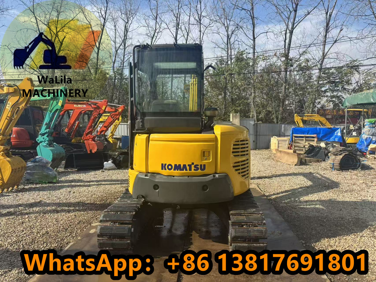 KOMATSU PC55MR-3 - Ekskavator mini: gambar 5 KOMATSU PC55MR-3 - Ekskavator mini: gambar 5