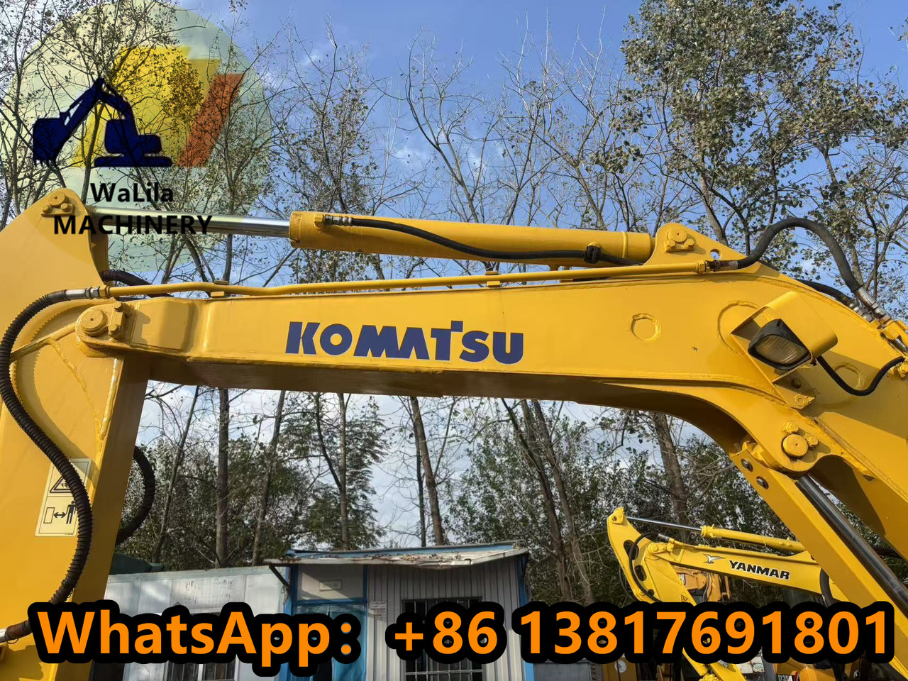 KOMATSU PC55MR-3 - Ekskavator mini: gambar 5 KOMATSU PC55MR-3 - Ekskavator mini: gambar 5