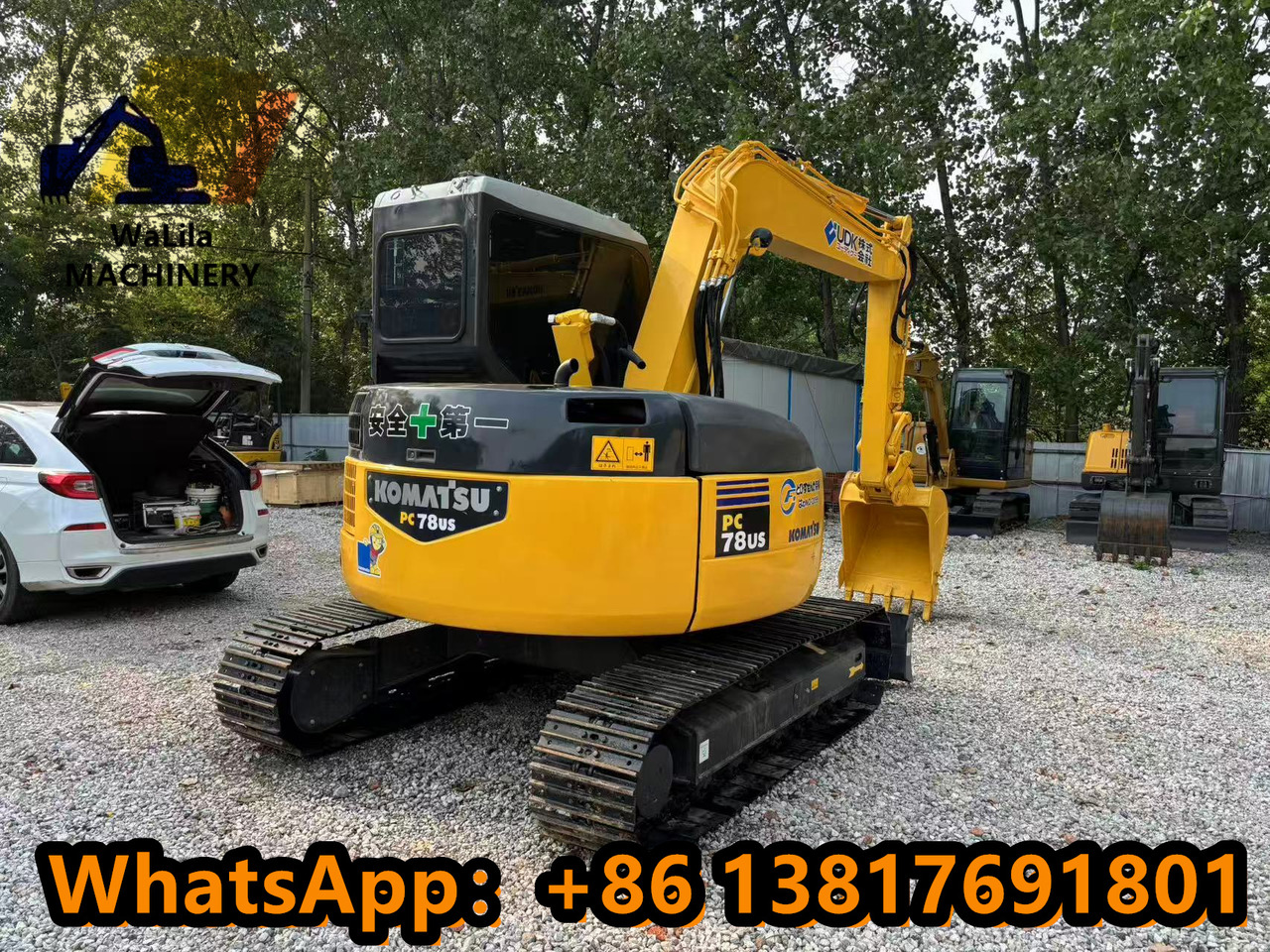 KOMATSU PC78-6US - Ekskavator mini: gambar 5 KOMATSU PC78-6US - Ekskavator mini: gambar 5