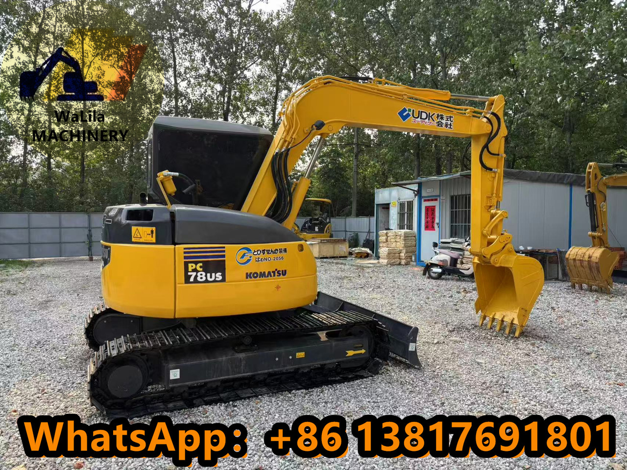 KOMATSU PC78-6US - Ekskavator mini: gambar 1 KOMATSU PC78-6US - Ekskavator mini: gambar 1