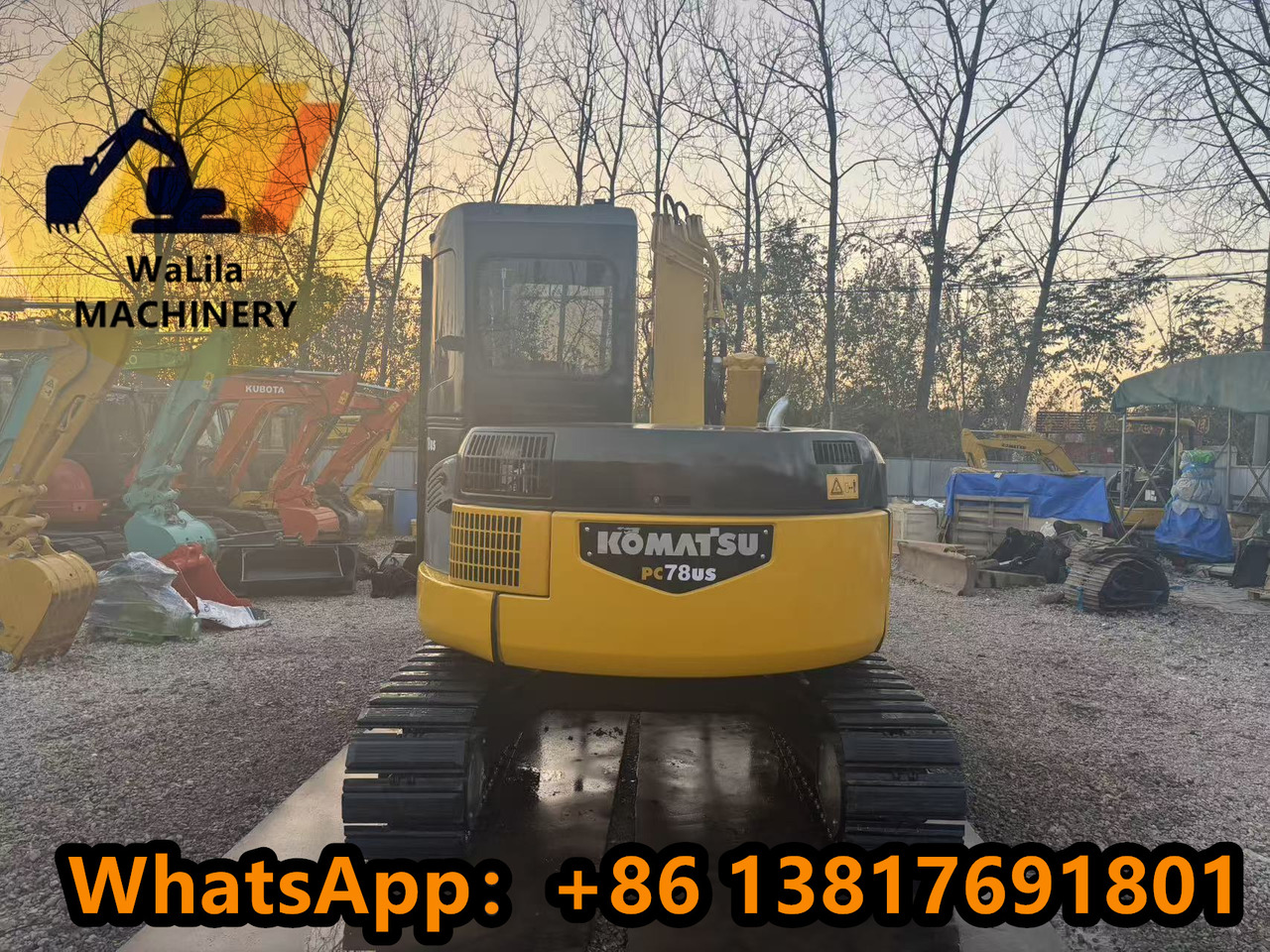 KOMATSU PC78US - Ekskavator mini: gambar 2 KOMATSU PC78US - Ekskavator mini: gambar 2