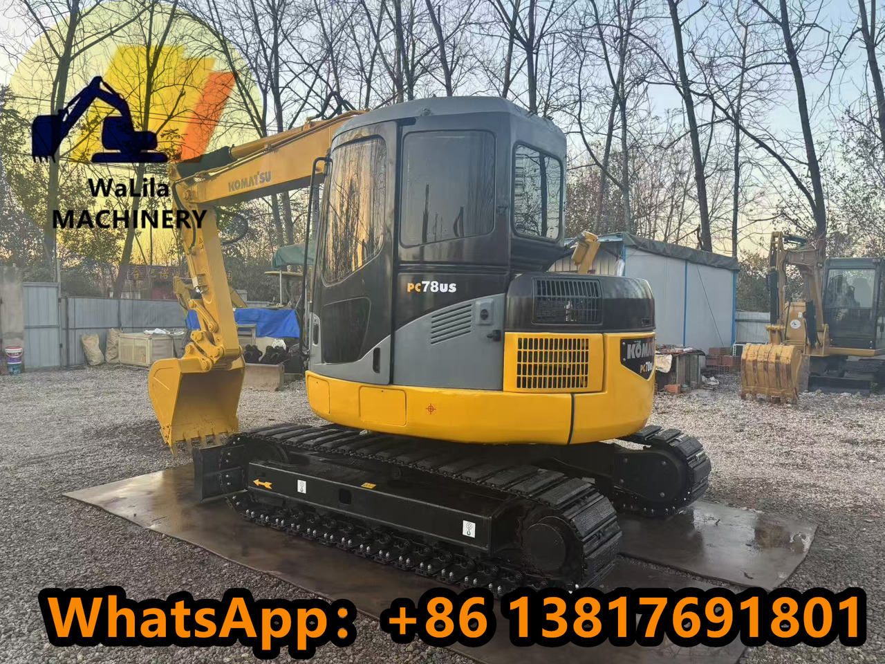 KOMATSU PC78US - Ekskavator mini: gambar 3 KOMATSU PC78US - Ekskavator mini: gambar 3