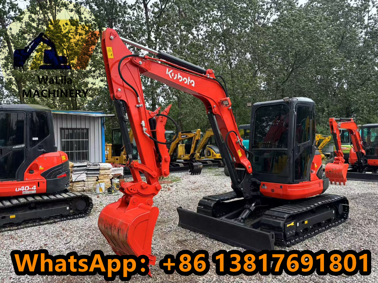 KUBOTA - Ekskavator mini: gambar 3 KUBOTA - Ekskavator mini: gambar 3