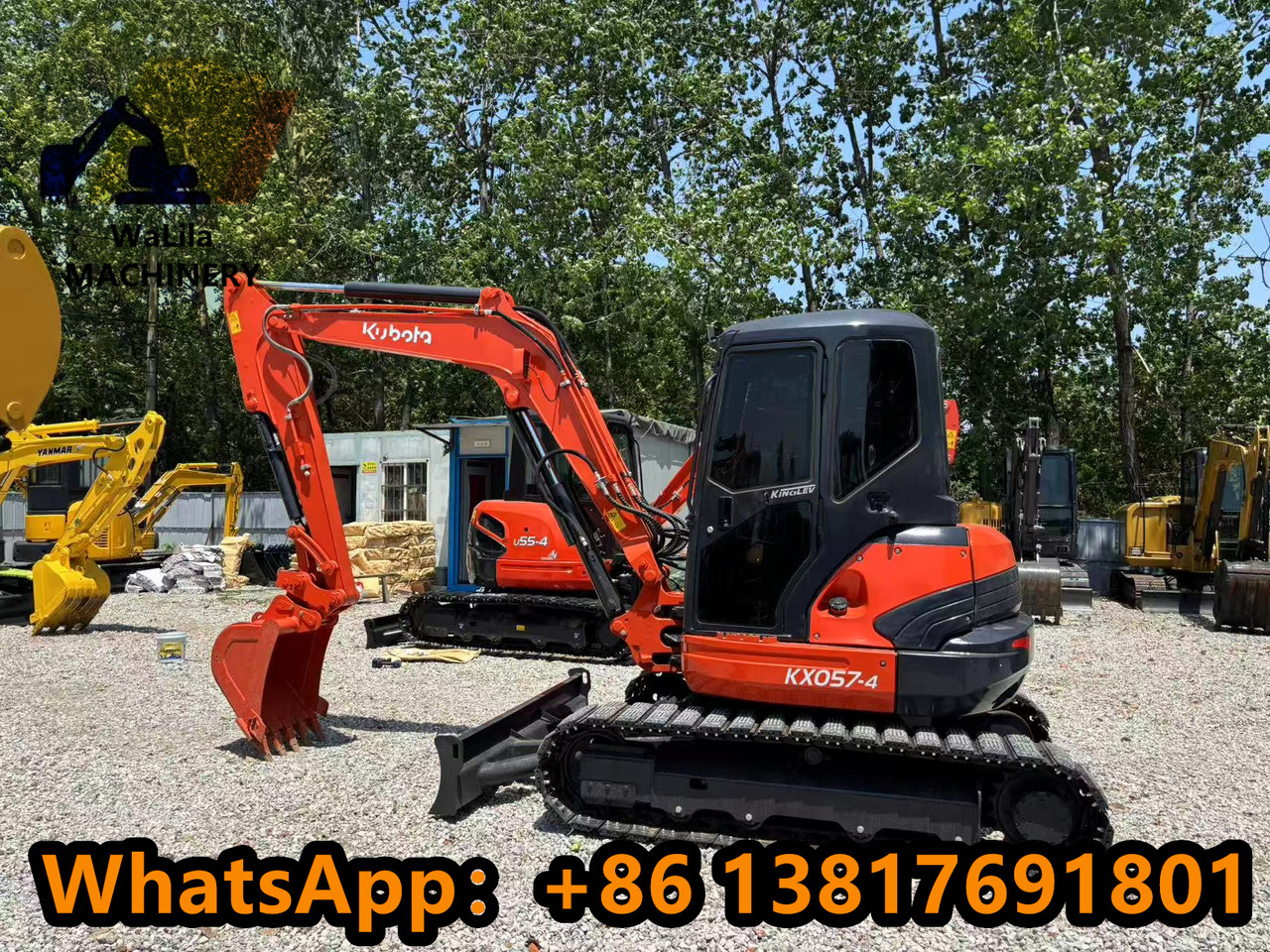 KUBOTA KX057-4 - Ekskavator mini: gambar 1 KUBOTA KX057-4 - Ekskavator mini: gambar 1