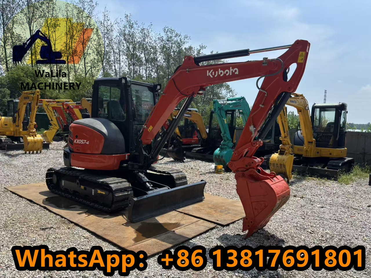 KUBOTA KX057 - Ekskavator mini: gambar 5 KUBOTA KX057 - Ekskavator mini: gambar 5