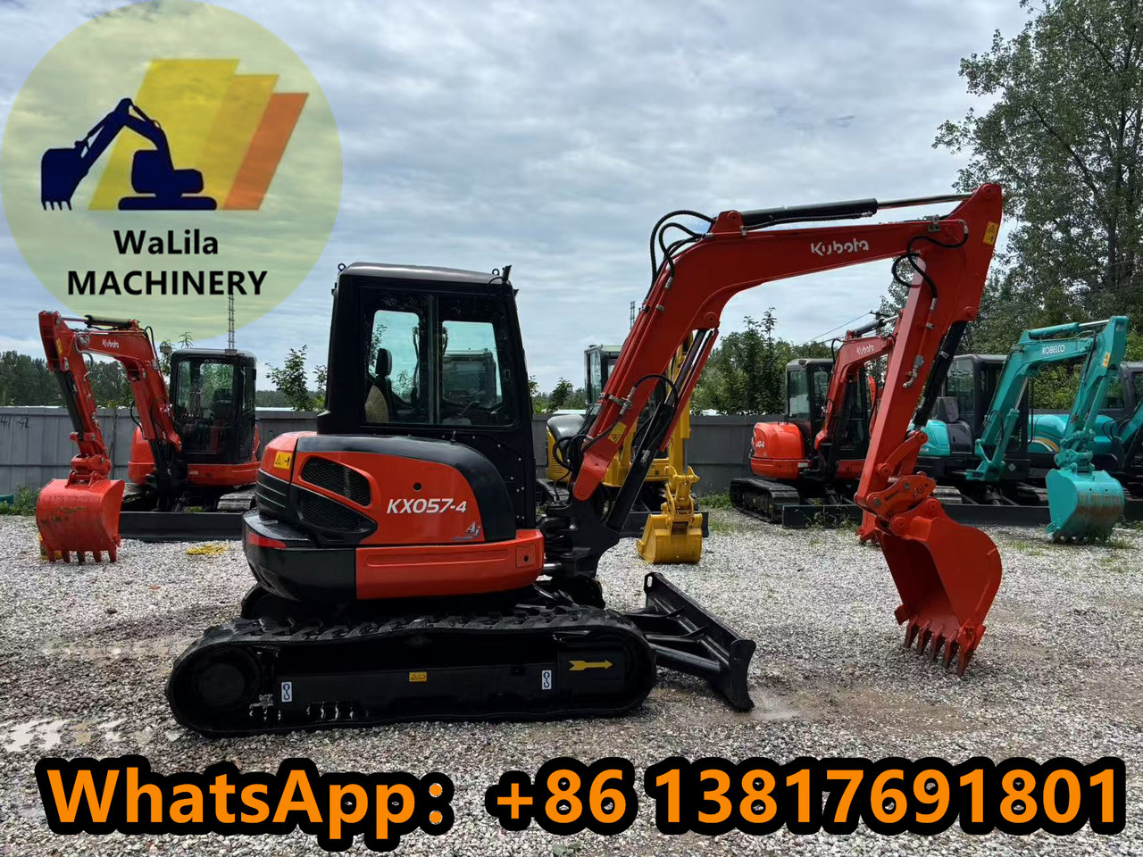 KUBOTA KX057 - Ekskavator mini: gambar 1 KUBOTA KX057 - Ekskavator mini: gambar 1