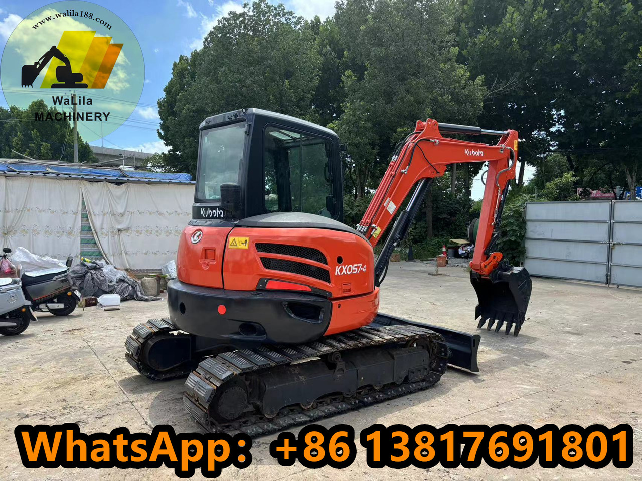 KUBOTA Kx057-4 - Ekskavator mini: gambar 4 KUBOTA Kx057-4 - Ekskavator mini: gambar 4