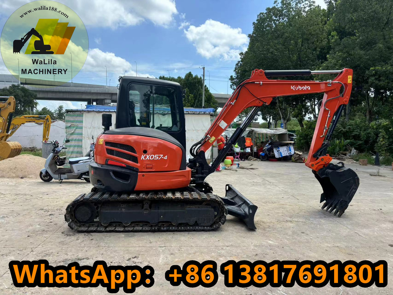 KUBOTA Kx057-4 - Ekskavator mini: gambar 1 KUBOTA Kx057-4 - Ekskavator mini: gambar 1