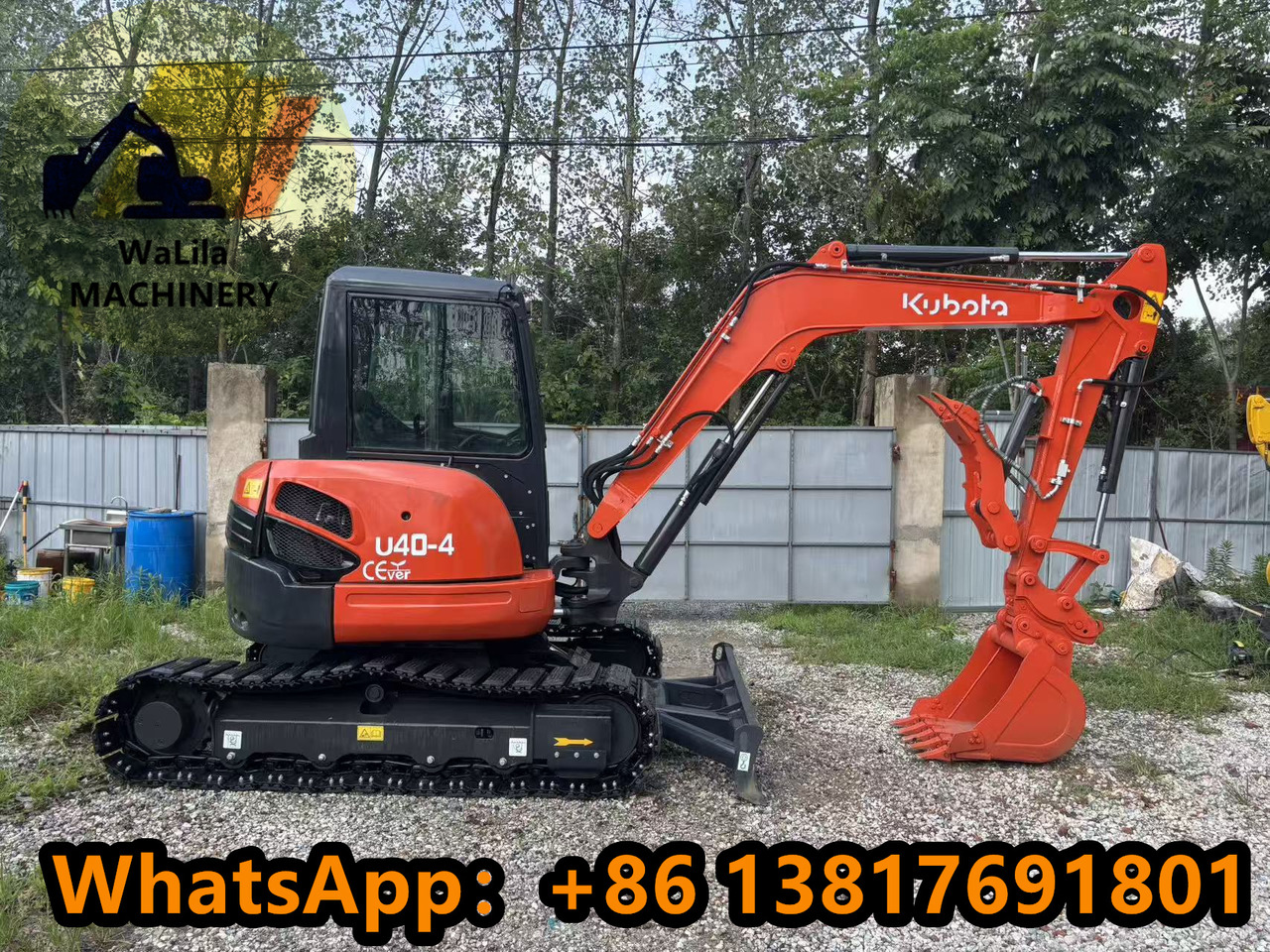 KUBOTA U40 - Ekskavator mini: gambar 1 KUBOTA U40 - Ekskavator mini: gambar 1