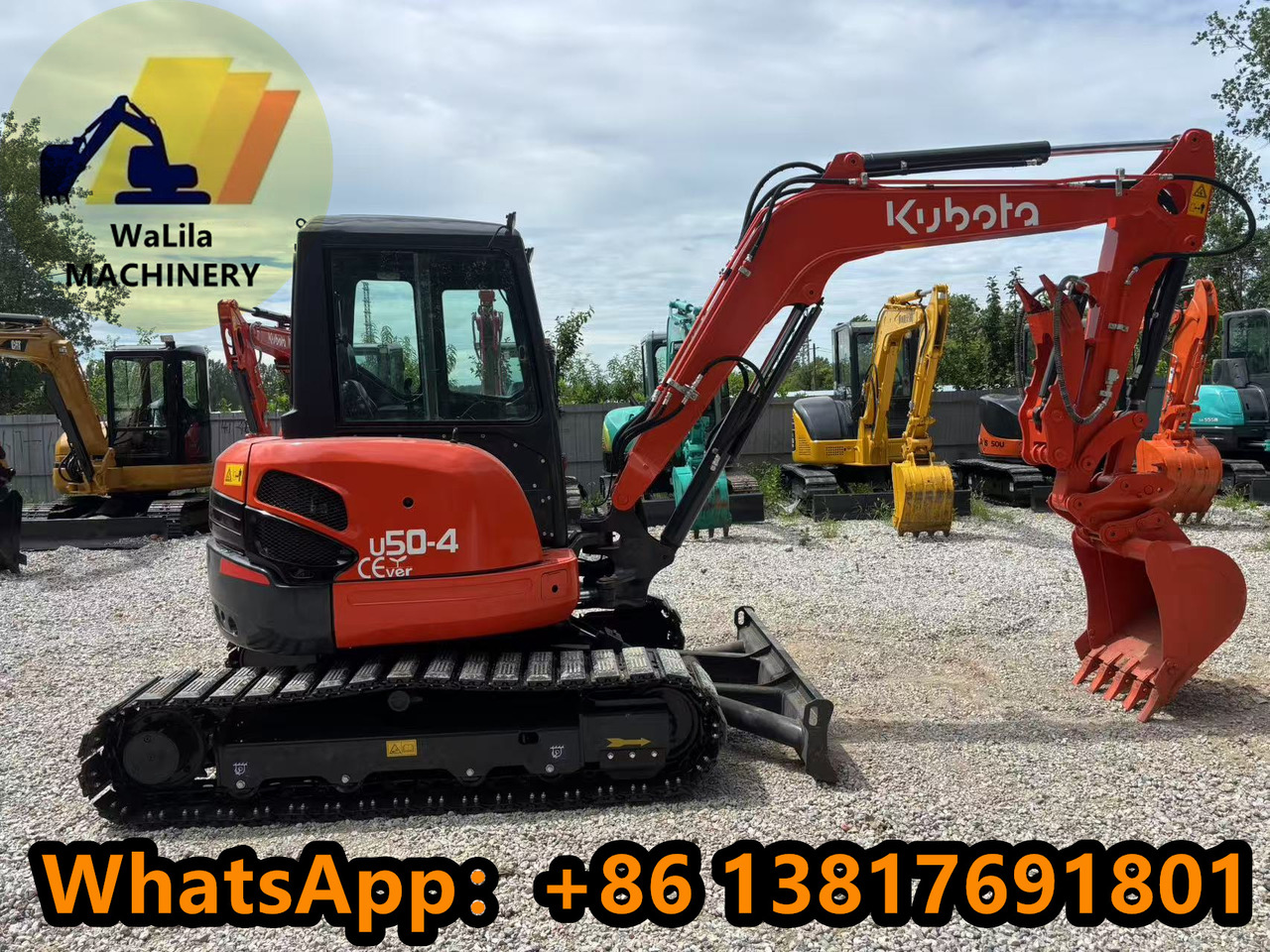KUBOTA U50-4 - Ekskavator mini: gambar 1 KUBOTA U50-4 - Ekskavator mini: gambar 1