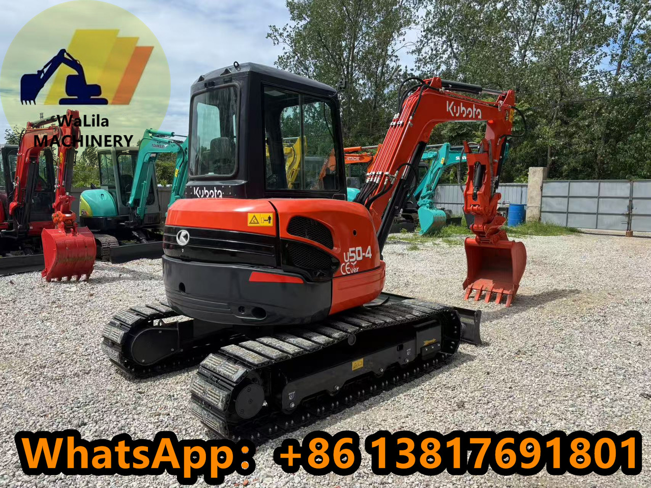 KUBOTA U50 - Ekskavator mini: gambar 4 KUBOTA U50 - Ekskavator mini: gambar 4