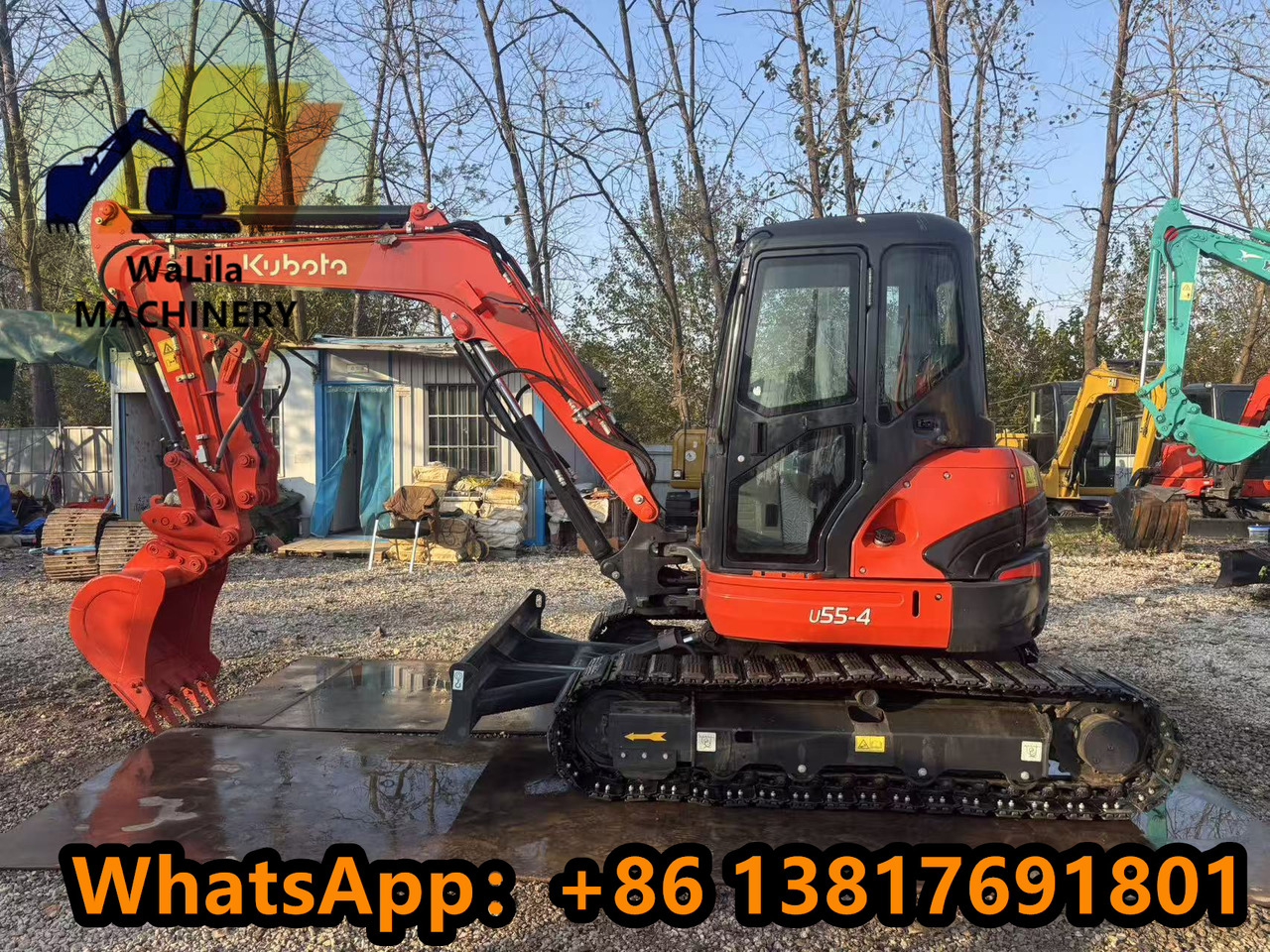 KUBOTA U55-4 - Ekskavator mini: gambar 4 KUBOTA U55-4 - Ekskavator mini: gambar 4